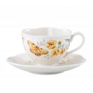 Lenox Butterfly Meadow China Fritillary Cup And Saucer