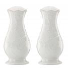 Lenox French Perle White China Tall Salt And Pepper