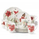 Lenox China Butterfly Meadow Holiday 18 Piece Set