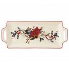 Lenox China Winter Greetings Handled Hors D'Oeuvres Tray