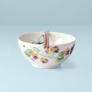 Lenox Butterfly Meadow Noodle 7.25" Bowl With Chopsticks