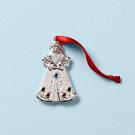 Lenox Santa Jeweled Charm Metal Ornament