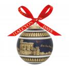 Halcyon Days Windsor Castle at Christmas Bauble Ornament