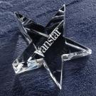 Crystal Blanc, Personalize! Star Crystal Paperweight