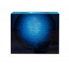 Daum 11.8" Kumara Vase in Blue by Jean-Marie Massaud, Limited Edition