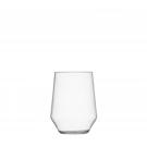 Fortessa Copolyester Sole Clear Stemless Wine Glass, Single