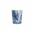 Fortessa Fashion Glass Swirl Ink DOF Glass, Single