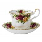 Royal Albert China Old Country Roses Teacup and Saucer Boxed Set