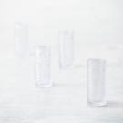 Fortessa Fashion Glass Jupiter Clear Collins, Highball Glass, Single
