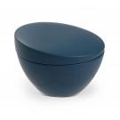 Nambe China Orbit Sugar Bowl, Aurora Blue