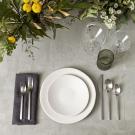 Fortessa Stoneware Heirloom Linen Dinner Plate, Single
